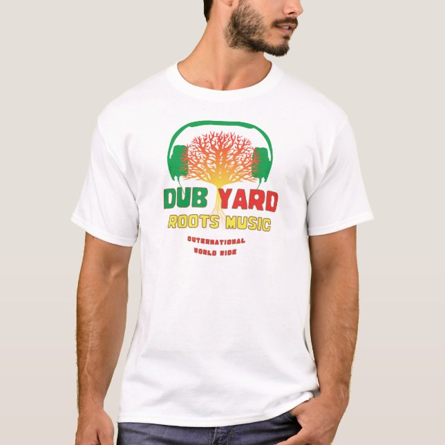 Camiseta A jarda do Dub enraíza a música (Frente)