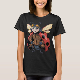 CAMISETA A JOANINHA DO STEAM PUNK 