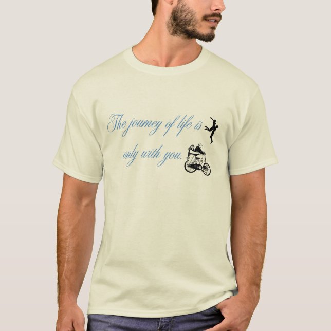 Camiseta A jornada da vida juntos (Frente)