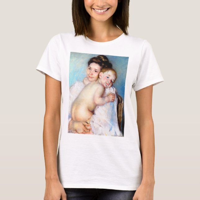 Camiseta A Jovem Mãe, Cassatt (Frente)