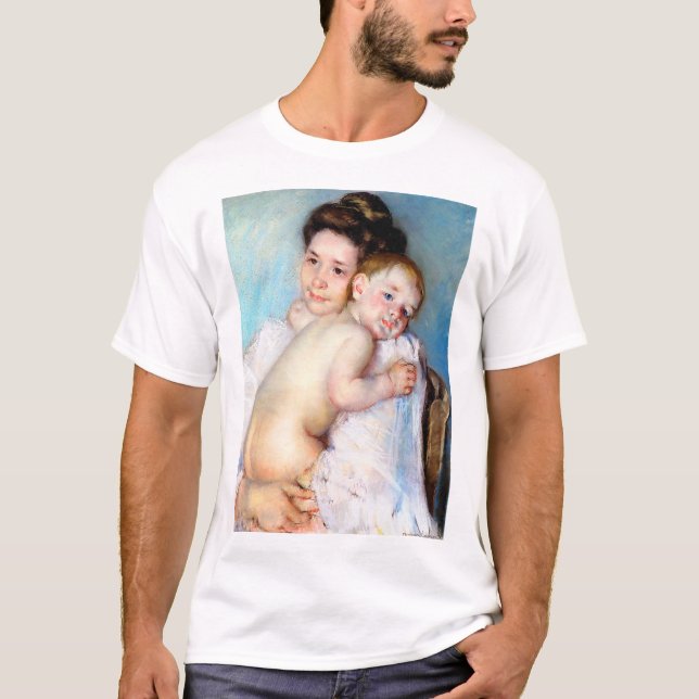 Camiseta A Jovem Mãe, Cassatt (Frente)
