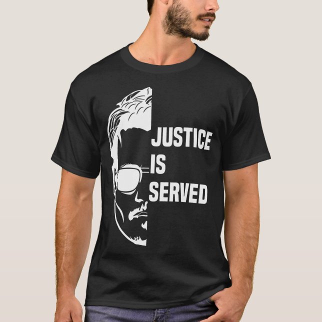 Camiseta A Justiça É Servida (Frente)