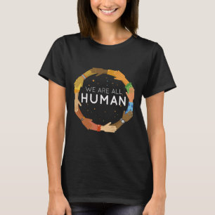 Camiseta A Justiça Racial Humana Inclui Igualdade Humana