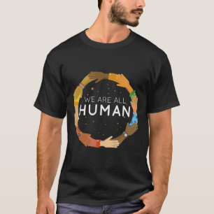 Camiseta A Justiça Racial Humana Inclui Igualdade Humana