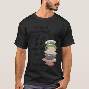Camiseta A Juventude Pode Fazer Tudo O Que Eu Bíblia Verse 