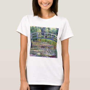 Camiseta A lagoa do lírio de água por Claude Monet
