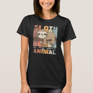 Camiseta A Lama É O Meu Animal Espirituoso - Vintagem De L