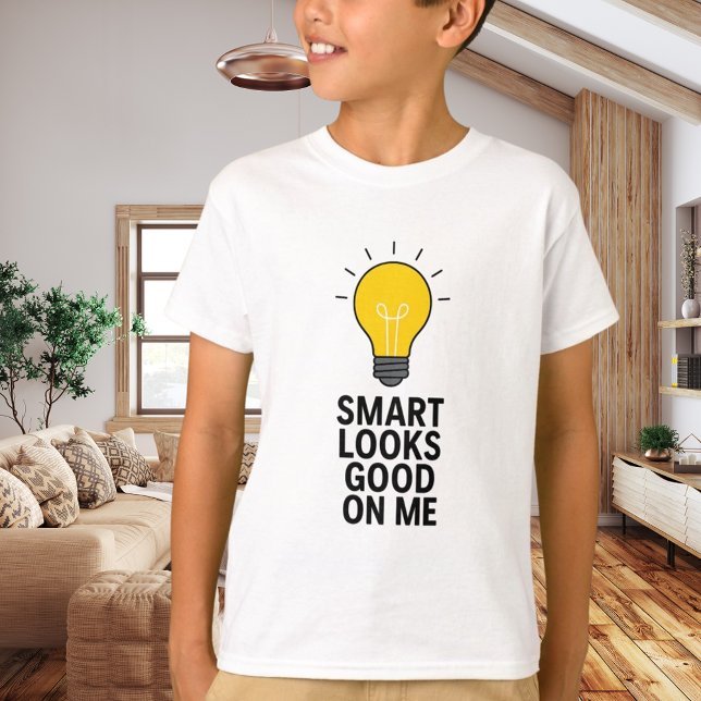 Camiseta A lâmpada diz humor engraçado (Criador carregado)
