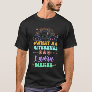 Camiseta A Laura Faz Uma Diferença