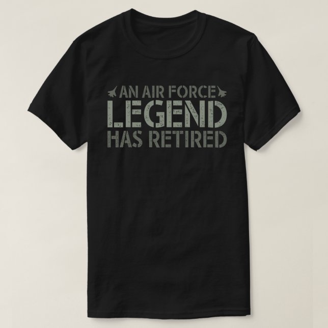 CAMISETA A LEGENDA DA FORÇA AÉREA REFORÇOU O SEU CÉU  (Frente do Design)