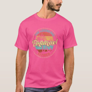 Camiseta A Legenda Emanuel Aposentou A Reforma Personalizad