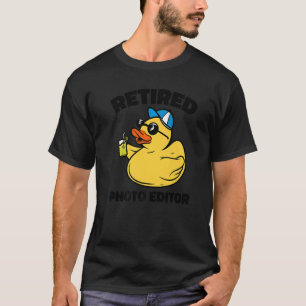 Camiseta A Legenda Tem Editor De Fotografias Aposentado