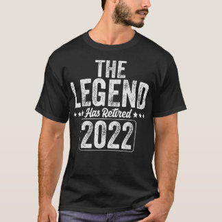 Camiseta A Lenda Aposentou As Ofertas De Reforma Para 2022.