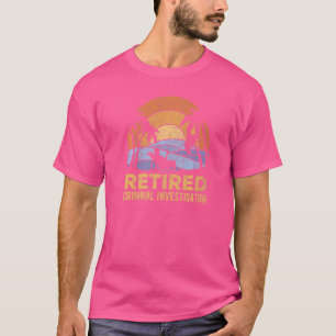 Camiseta A Lenda Aposentou O Técnico De Cena De Crime