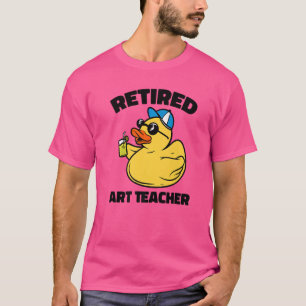 Camiseta A Lenda Aposentou Professora De Arte