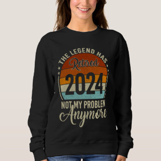 Camiseta A Lenda Aposentou-Se 2024 E O Meu Problema Já Não 
