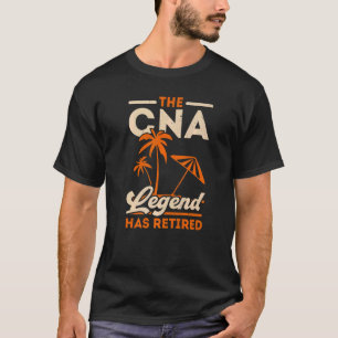 Camiseta A Lenda da CNA Recansou O Enfermeiro Certificado A
