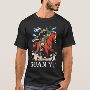 Camiseta A lenda de Guan Yu Men Black