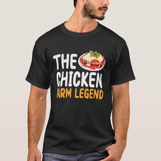 Camiseta A Lenda do Frango Parm (Frente)