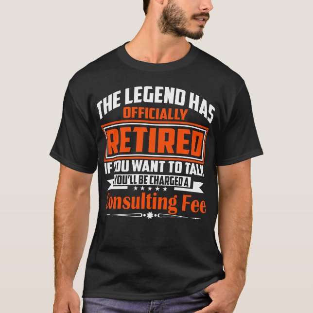Camiseta A Lenda Foi Oficialmente Reformada (Frente)