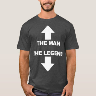Camiseta A lenda manhe Humor Adulto Engraçado