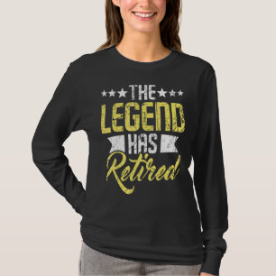 Camiseta A Lenda Rejeitou A Pensão De Reforma