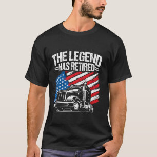 Camiseta A LENDA RETIROU O Caminhão-Retirada Jo
