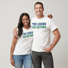 Camiseta A Lenda Se Aposentou