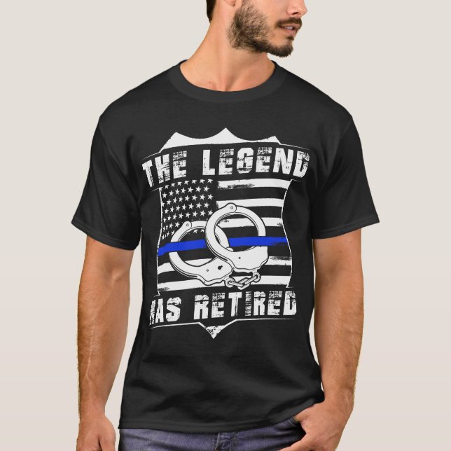 Camiseta A Lenda Se Aposentou (Frente)