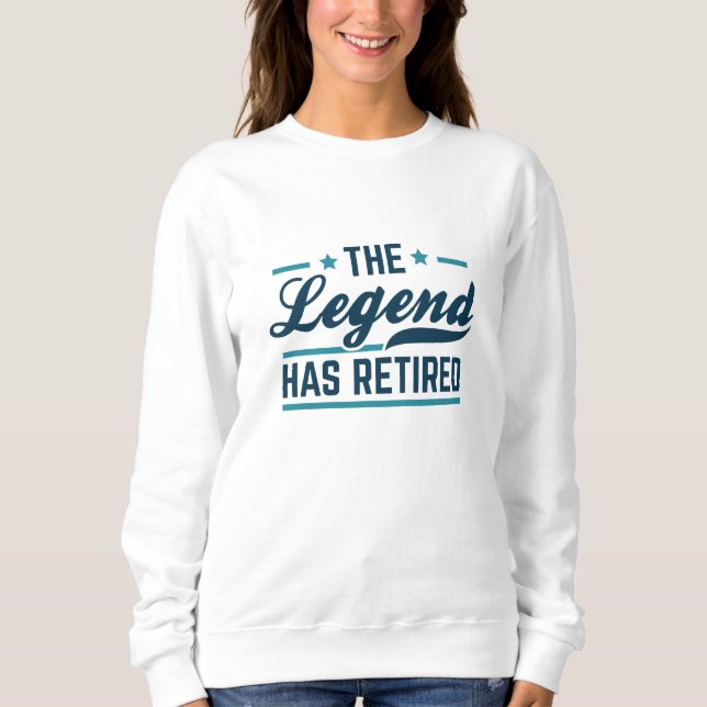Camiseta A Lenda Se Aposentou (Frente)
