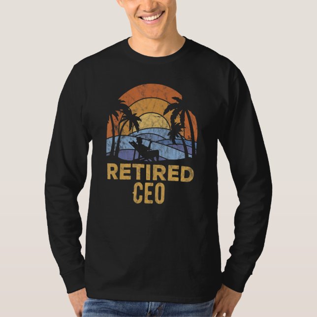Camiseta A Lenda Se Aposentou CEO (Frente)
