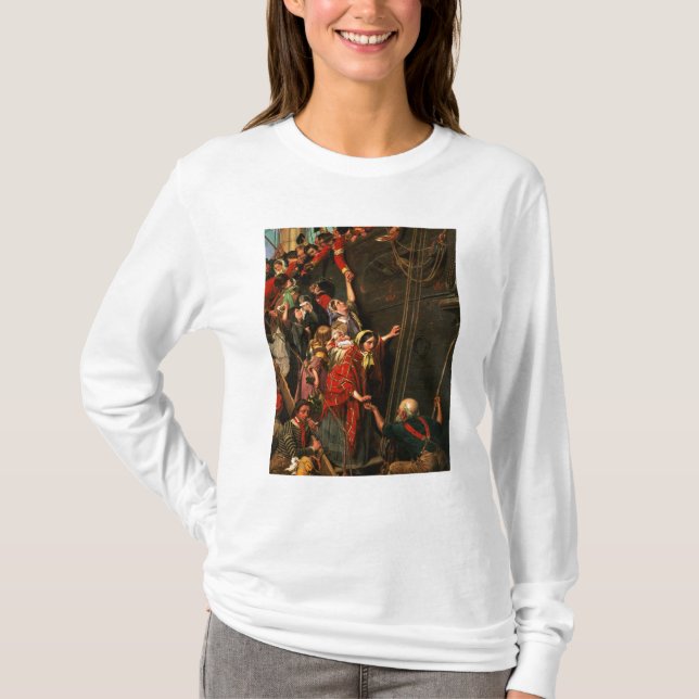 Camiseta A leste Ho! , 1859 (Frente)