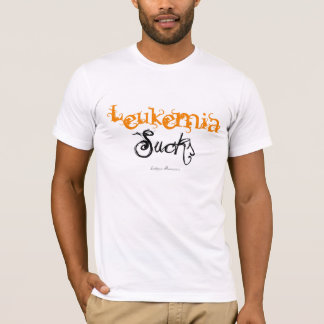 Camiseta A leucemia suga o T