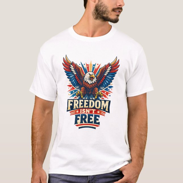 Camiseta A liberdade não é gratuita (Frente)