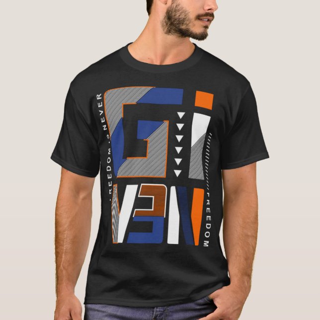Camiseta A liberdade nunca é dada (Frente)