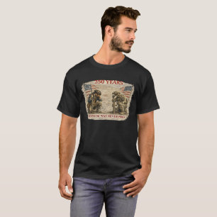 Camiseta a liberdade nunca foi grátis