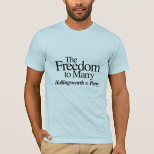 Camiseta A LIBERDADE PARA CASAR HOLLINGSWORTH V. PERRY -.pn