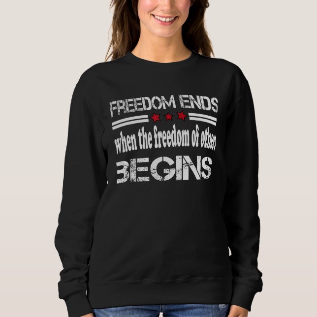 Camiseta A Liberdade Termina Quando A Liberdade De Outros C (Frente)