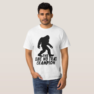 Camiseta A Licença Sem Rastreio Campeão Engraçado