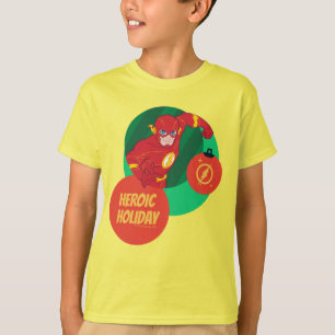 Camiseta A Liga Da Justiça O Balde De Feriado Flash