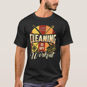 Camiseta A Limpeza É O Meu Empregado Doméstico 2