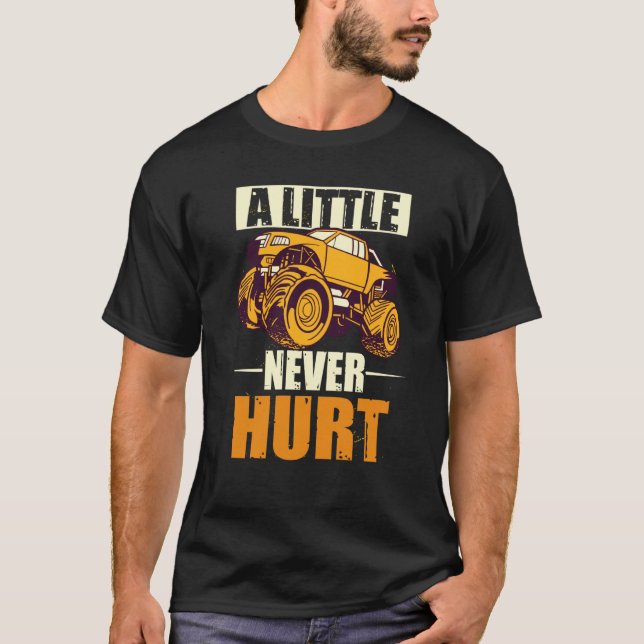 Camiseta A Little Dirt Never Hurt 4x4 Offroad Cool Four Whe (Frente)