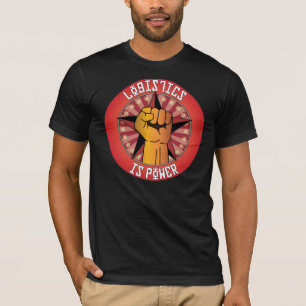 Camiseta A logística é poder