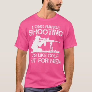 Camiseta A Longa Distância É Como Golfe