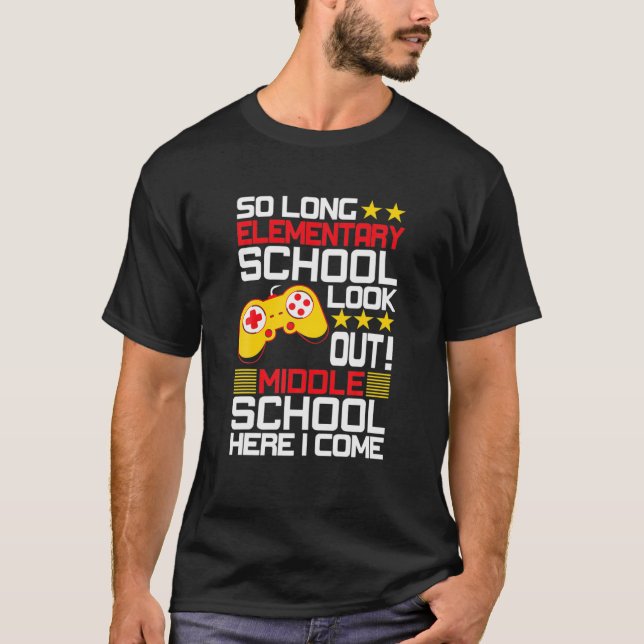 Camiseta A Longa Escola Secundária Cuida Da Escola Secundár (Frente)