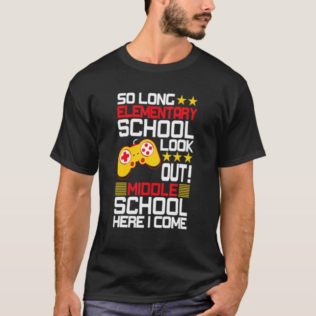 Camiseta A Longa Escola Secundária Cuida Da Escola Secundár (Frente)