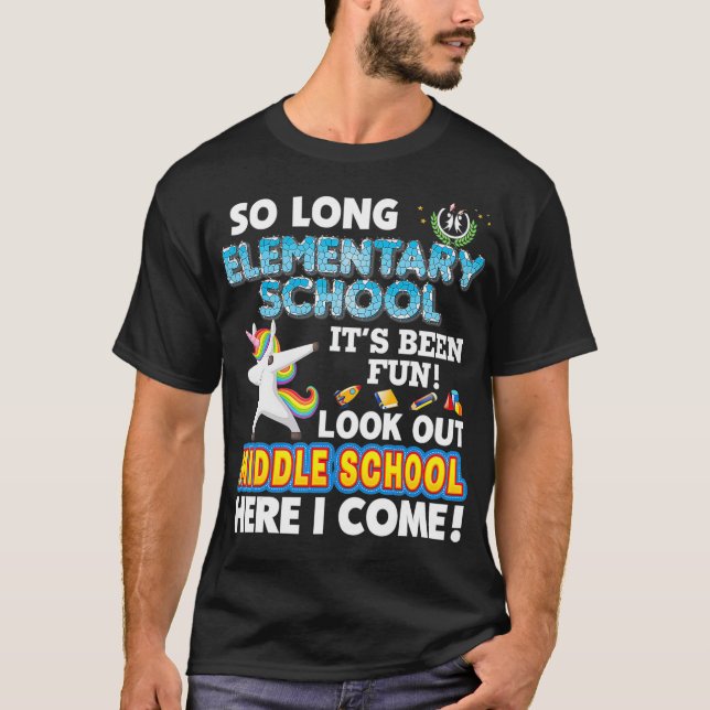 Camiseta A Longa Escola Secundária Cuida Da Escola Secundár (Frente)