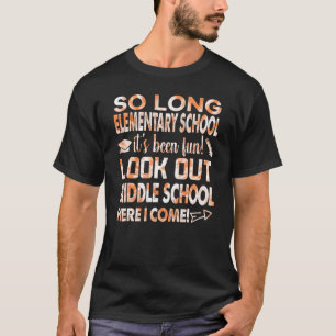 Camiseta A Longa Escola Secundária Cuida Da Escola Secundár