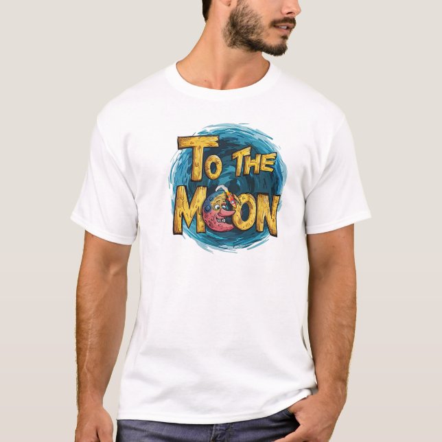 Camiseta À Lua (Frente)