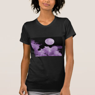CAMISETA A LUA CHEIA NUBLA-SE O ROXO